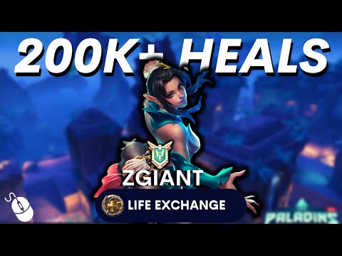 crazy 200K+ Heals Ying Life Exchange Paladins ying Competitive