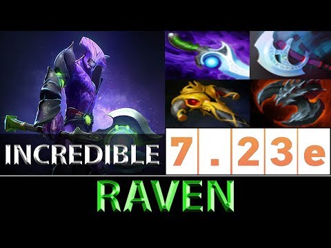 Raven [Faceless Void] Incredible Hard Carry In Action ► Dota 2 7.23e
