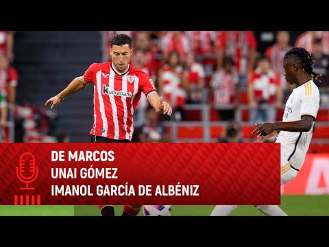 Imagen de portada del video 🎙️ De Marcos, Unai Gómez & Imanol | post Athletic Club 0-2 Real Madrid CF | J1 LaLiga