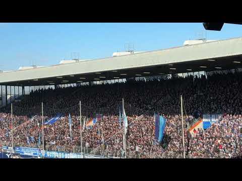 [0-0] VfL Bochum - SC Paderborn, 15.02.2026 Stimmung der Ostkurve beim Spiel gegen den SCP