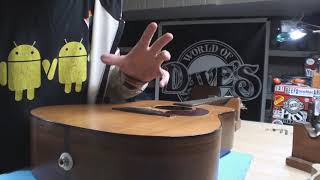 Video thumbnail for Martin DR Acoustic Guitar Needs WAY MORE HELP by Dave's World of Fun Stuff