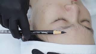 Eyebrow Microblading - How to draw a perfect eyebrow shape  - By Master Judy Nguyen