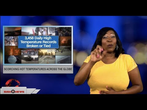 Scorching hot temperatures across the globe (ASL - 7.28.18)