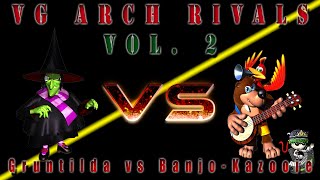 VG Arch Rivals 2 - Gruntilda vs Banjo-Kazooie [Intro Theme, Gruntilda's Lair +]