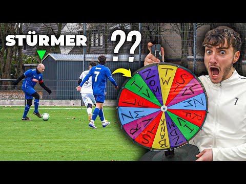 UNSER LETZTES SPIEL 2022! GLÜCKSRAD ENTSCHEIDET GANZE AUFSTELLUNG... (auch Torwart)