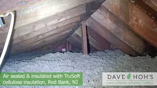 Watch video: Upgrading Attic Insulation by Utilizing...