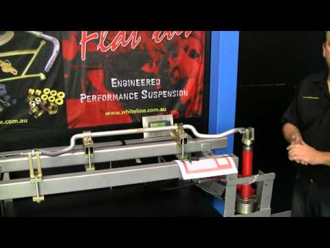 Whiteline adjustable sway bar development insight