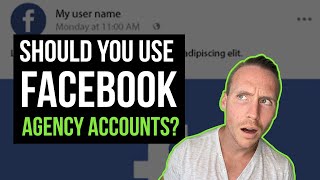 Facebook Agency Ad Account [Dropshipping 2021]