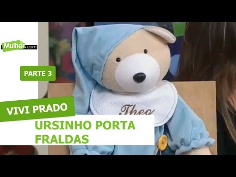 Ursinho Porta Fraldas - Vivi Prado - 06/11/2018 P3
