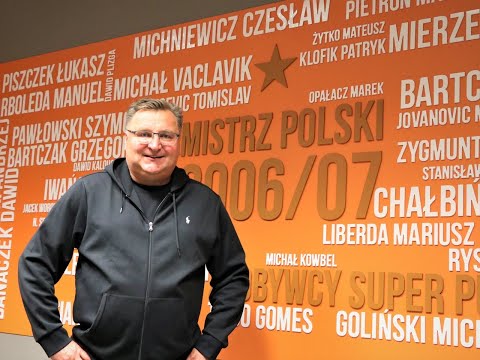 Czesław Michniewicz na Stadionie Zagłębia