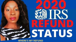 2020 REFUND STATUS UPDATE ✅ WMR How to check the status of your 2020 refund