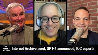 Hallucinating Bagels - GPT-4, TikTok's looming fate, Internet Archive vs Libraries, Olympic Esports