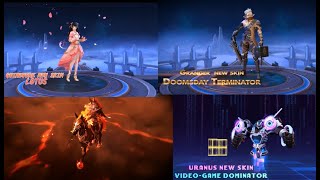 Upcoming new skins skill effects |Granger | Uranus | Leomard | Guniever