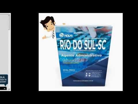 Apostila Concurso Rio do Sul /SC 2015 - Agente Administrativo