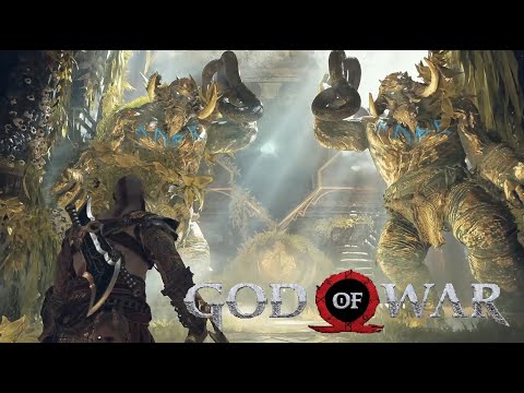 Flipping A Temple To Get To Giant's Home ~ God Of War