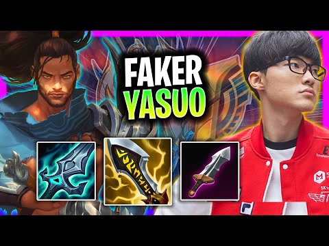FAKER BRINGS BACK YASUO! | T1 Faker Plays Yasuo Mid vs Renekton!  Season 2024