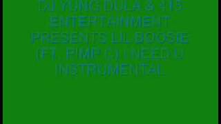 Lil Boosie (ft. Pimp C) I Need U Instrumental