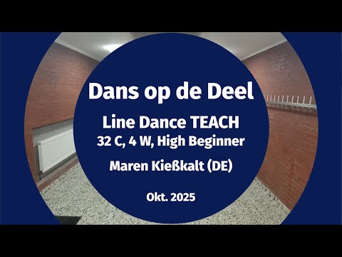 Dans op de Deel (Kießkalt) - Line Dance -  Teach