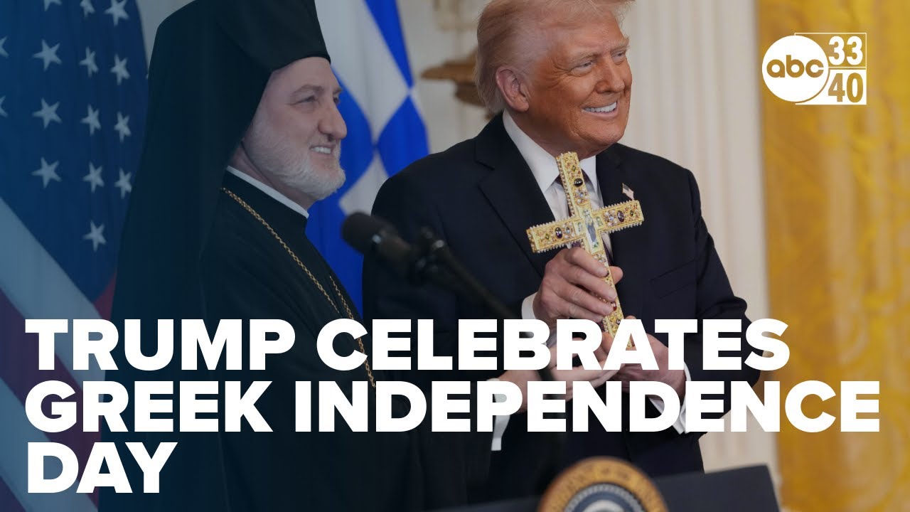 President Trump celebrates Greek Independence Day at White House