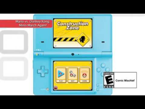 Mario vs Donkey Kong Minis March Again 