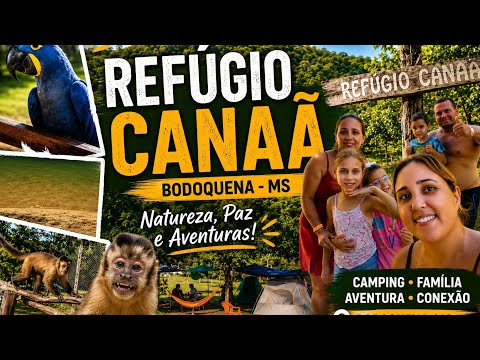 REFUGIO CANAÃ - BODOQUENA MS | paraíso na serra da Bodoquena.