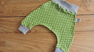 Tutorial Baby Harem Pants 0-3 mesi