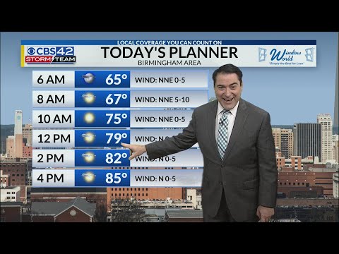 August 16th Morning Weather Update