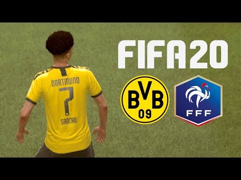 FIFA 20 ROAD TO DIVISION 1 PART 90 - DORTMUND VS FRANCE - FIFA 20 Online Seasons Gameplay
