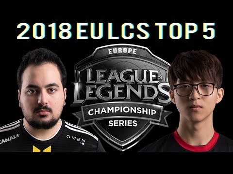 EU LCS top 5 (Jiizuke, Hans Sama, Ruin, Kobbe )