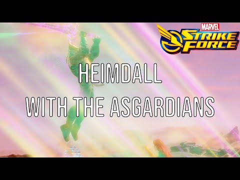Heimdall with the Reworked Asgardians - Marvel Strike Force
