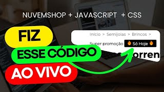 Vídeo de Script Tag de Destaque no Nome do Produto