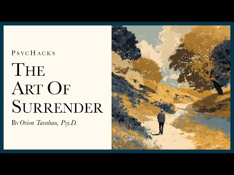 The art of surrender: how to let go