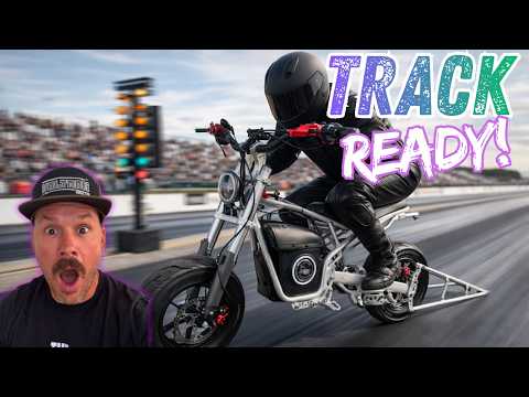 Track Ready Electric Pit Bike?! YES Please - Burromax XRA