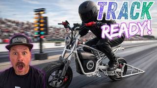 Track Ready Electric Pit Bike?! YES Please - Burromax XRA