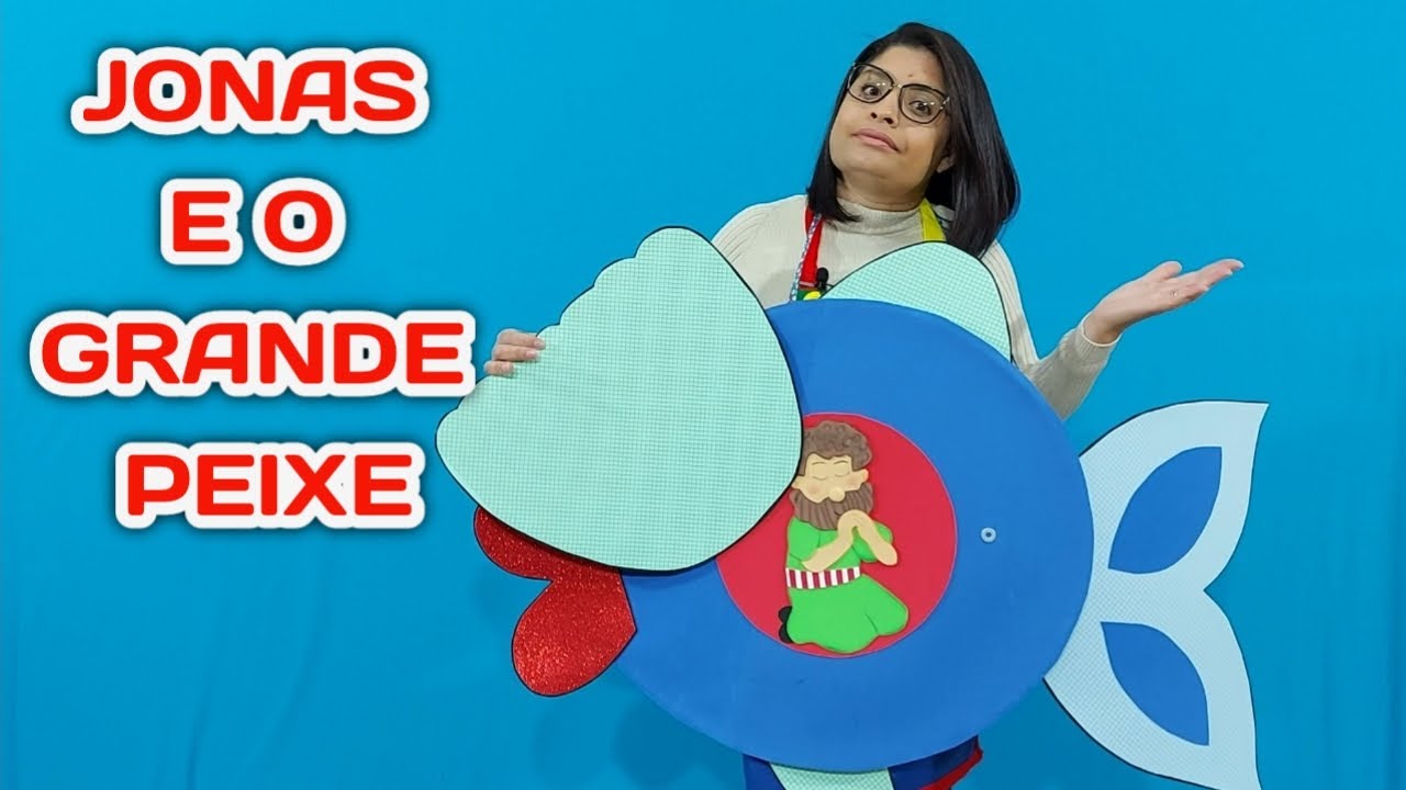 JONAS E O GRANDE PEIXE | História bíblica infantil