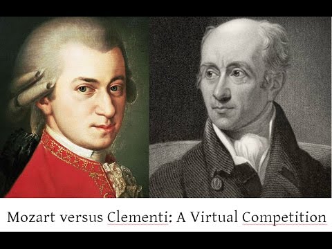 Mozart versus Clementi: a Virtual Competition.  Fortepiano recital by Robert Hill. Live 2008