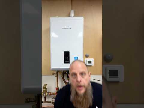 How to flush your tankless water heater for optimal performance! 💧 #shorts
