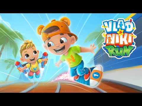 Vlad & Niki Run - Best App Run SUPERSTAR BROTHERS | iPad Gameplay