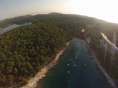 DJI Phantom GoPro Hero 3 SE Kvarner Bucht Mali Losinj Luftaufnahme