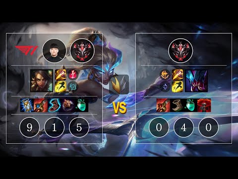 T1 Ellim Nidalee vs Rek'Sai Jungle - KR Patch 10.13