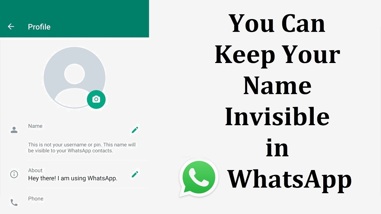 What is the name seen on WhatsApp?