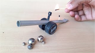 HOW TO MAKE CANNON AT HOME - તોપ - LOCKDOWN TIMEPASS [VERY EASY]