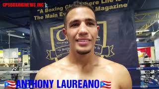 ANTHONY LAUREANO** I WANT THE GREEN BELT** THE WBC BELT. AND I KNOW I WILL GET IT