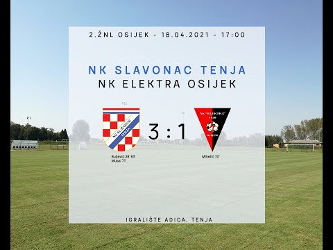 Slavonac Tenja - Elektra Osijek 3:1 (15. kolo, 2. ŽNL Osijek 20/21)