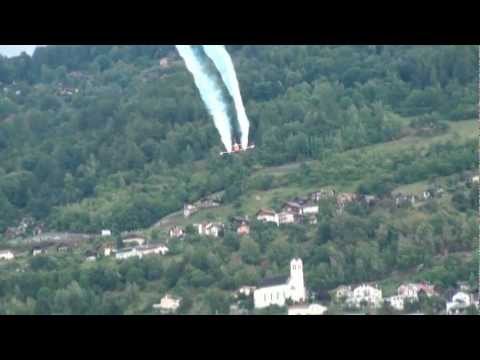 Pilatus pc-21 demonstration Sion Airshow