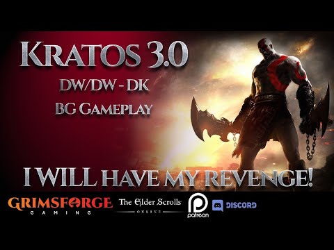 ESO KRATOS "Ghost of Sparta 3.0" Battleground Gameplay.