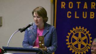 Mason City Noon Rotary Video - Ann MacGregor receives our 3rd annual "Be Like Bill" award.