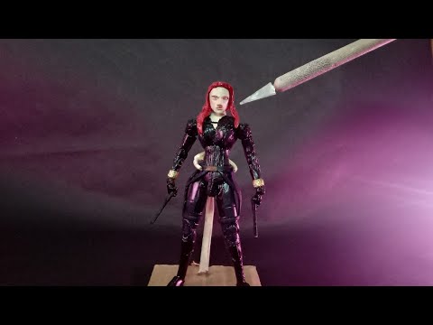 SCULPTING BLACK WIDOW ACTION FIGURE WITH EPOXY CLAY | BLACK WIDOW 2021| ( MARVEL LEGENDS STYLE )