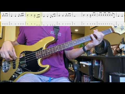 Summer of '69 by Bryan Adams Isolated Bass Cover with Tablature