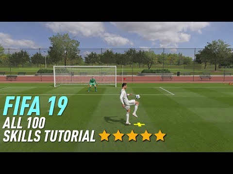 FIFA 19 ALL 100 SKILLS TUTORIAL | PS4 and Xbox